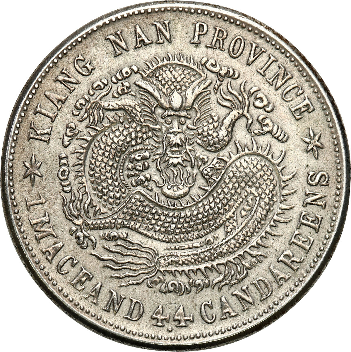 Chiny, Kiangnan. 20 centów 1901